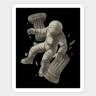 Greek Marble Astronaut by Tobe Fonseca Sticker